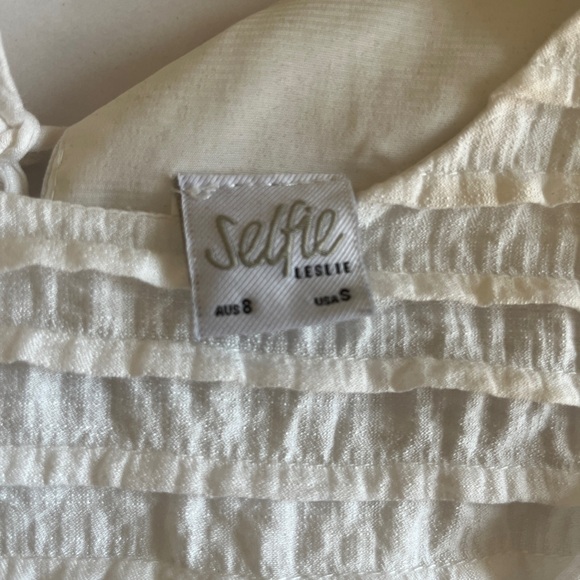 SELFIE LESLIE - WILD AND FREE PINTUCK PLEAT AND LAYERED RUFFLE SET - Picture 6 of 10